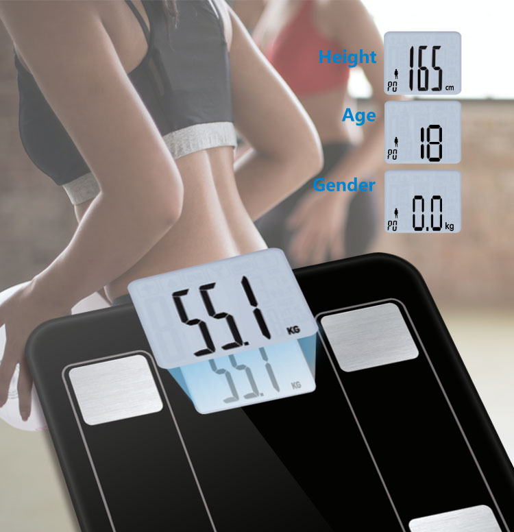 مقياس وزن الجسم محلل الدهون